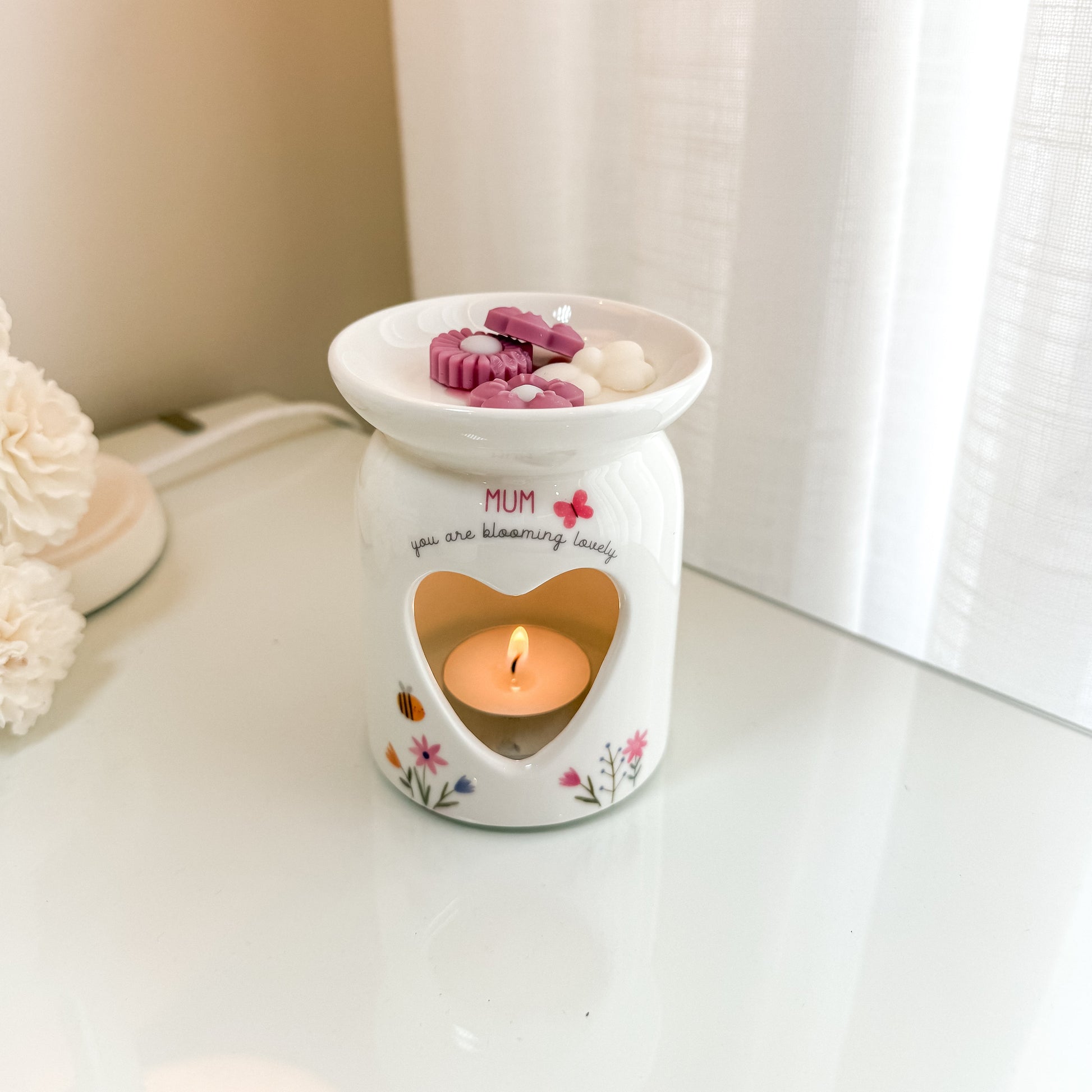 Conjunto Dia da Mãe | Queimador + Wax Melt Clean Cotton