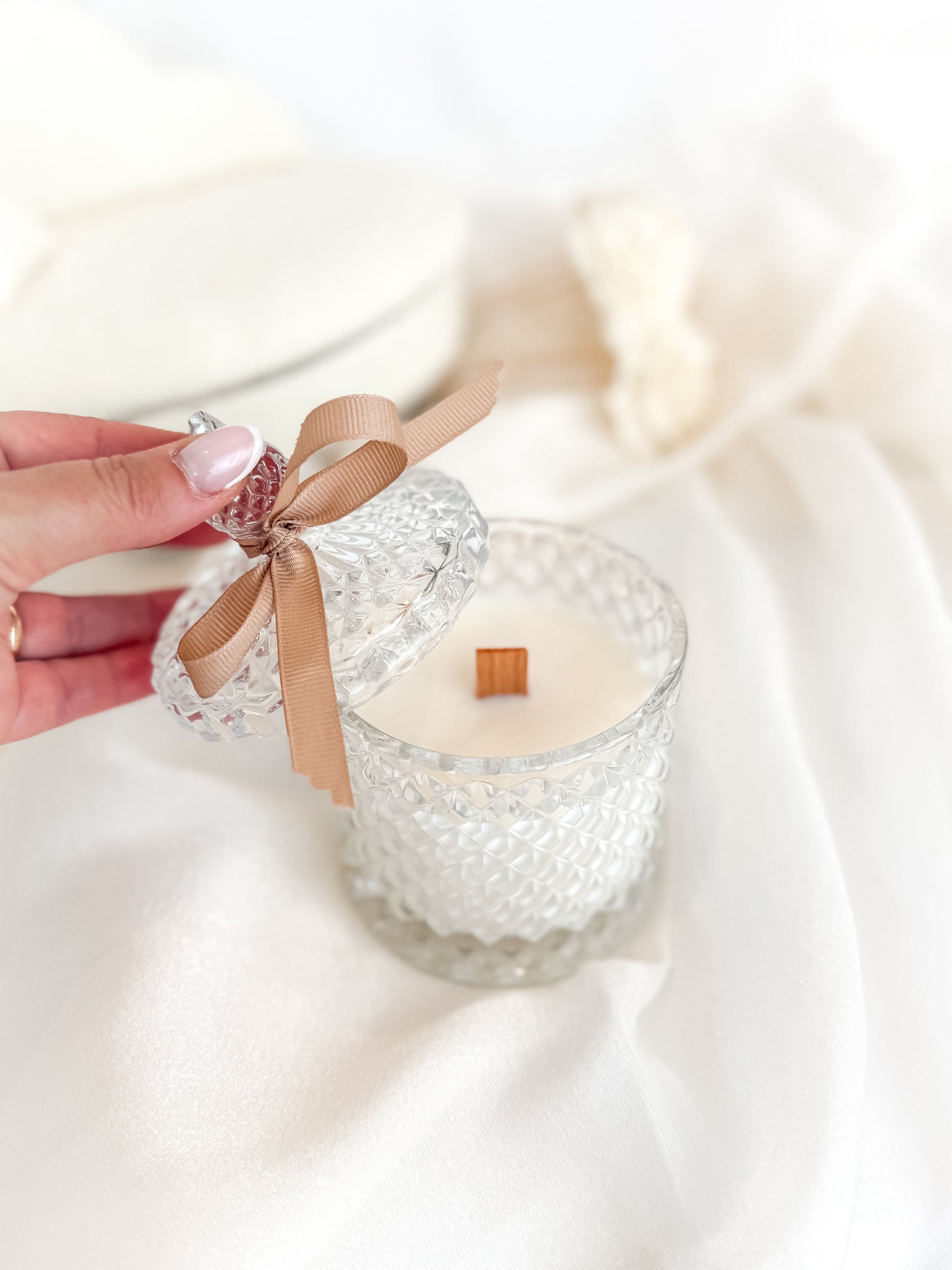 Vela Aromática em Bomboneira Grande