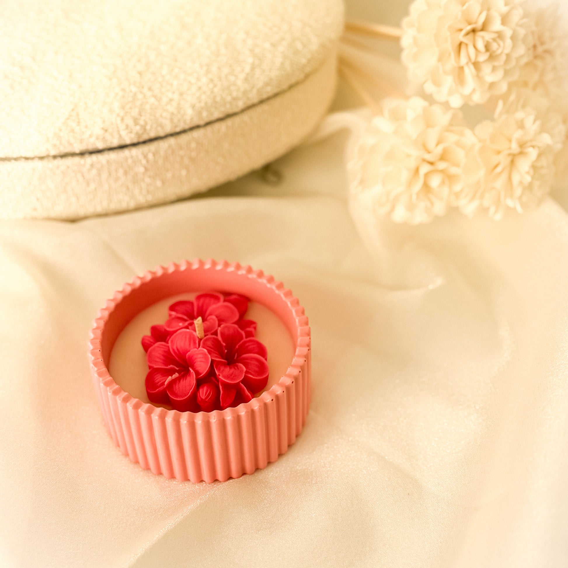 Hortênsia em Resina Ecológica | Vela Aromática