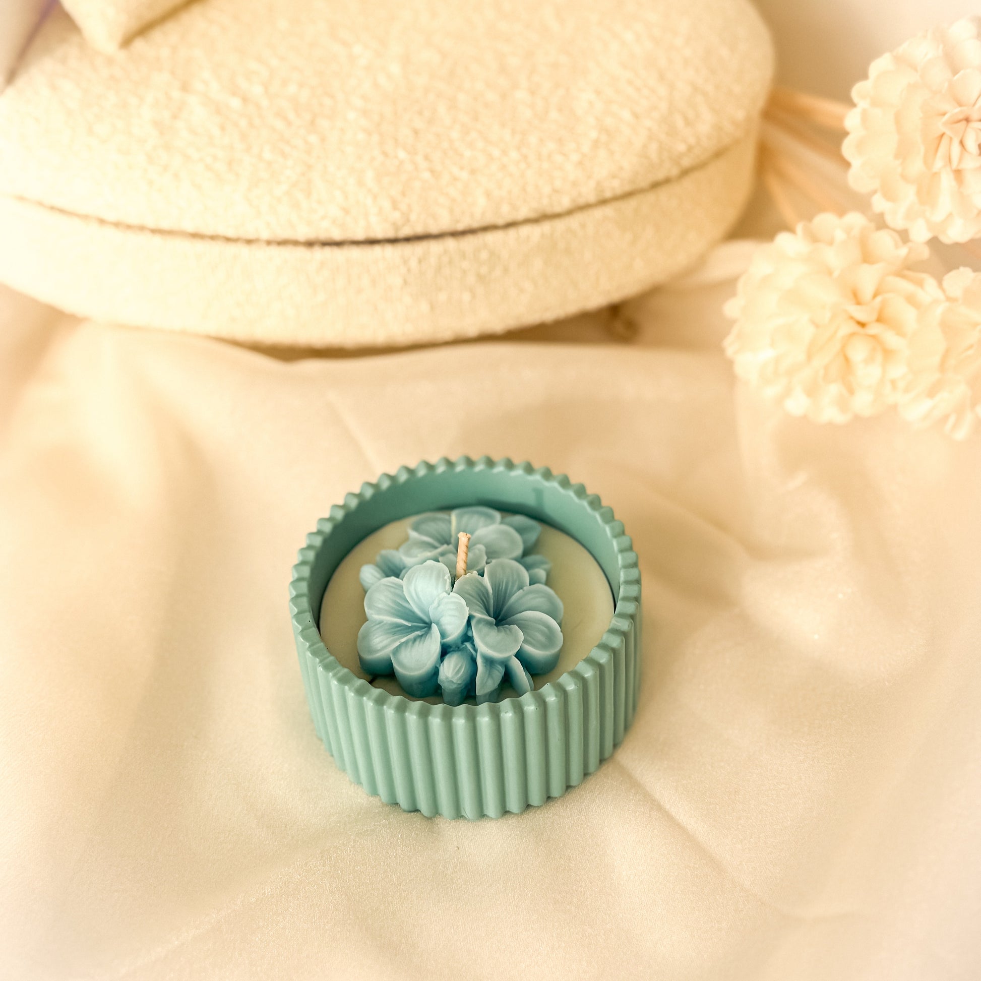 Hortênsia em Resina Ecológica | Vela Aromática