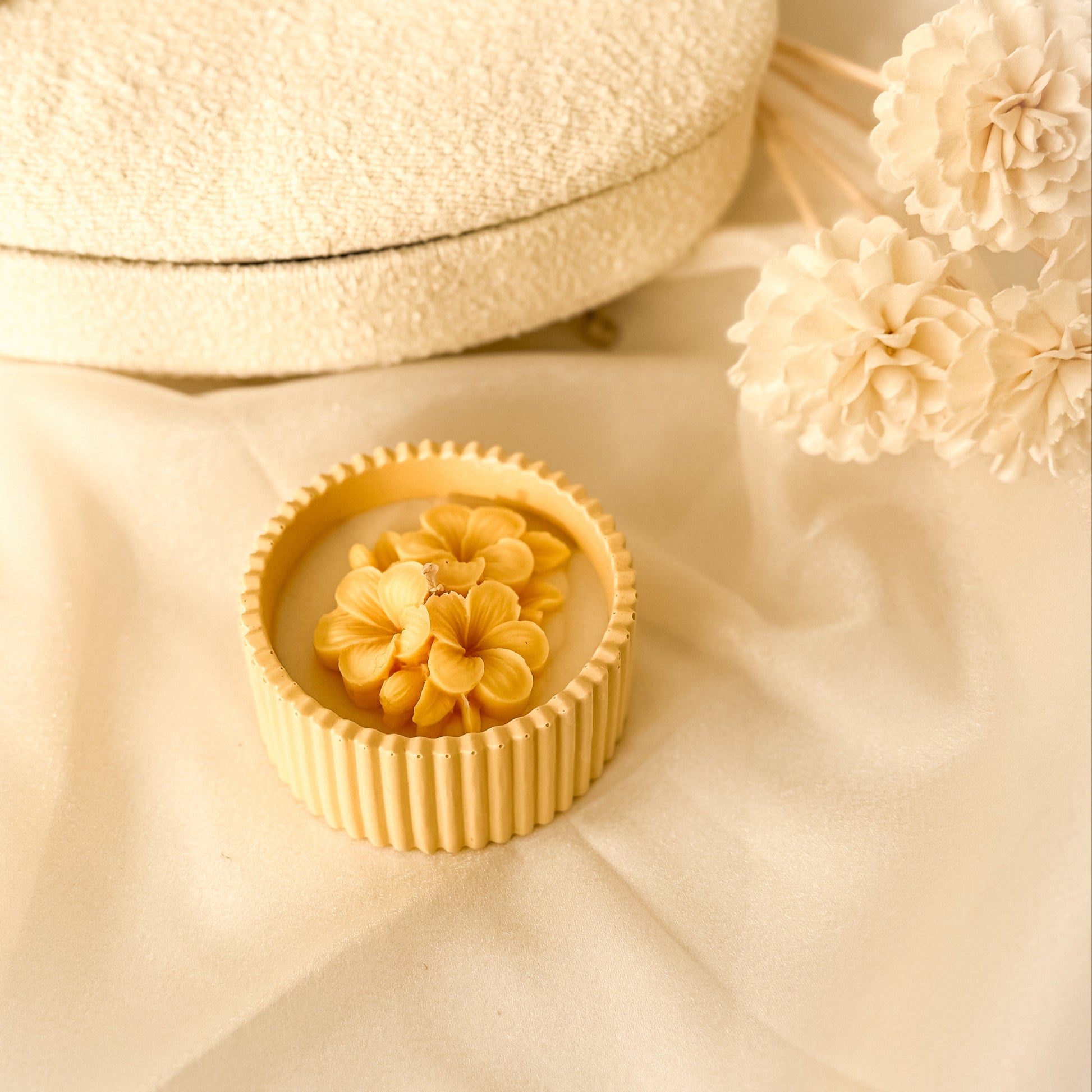 Hortênsia em Resina Ecológica | Vela Aromática