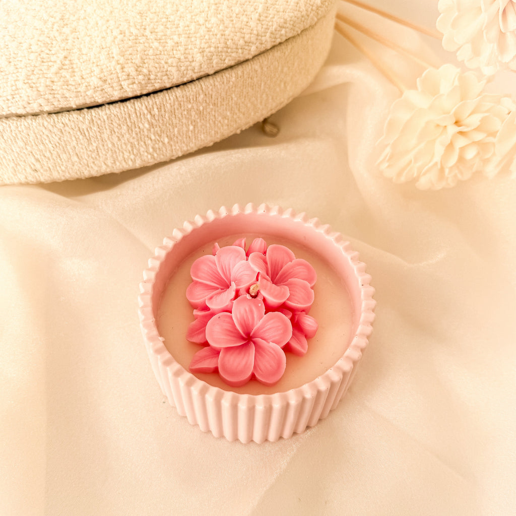 Hortênsia em Resina Ecológica | Vela Aromática