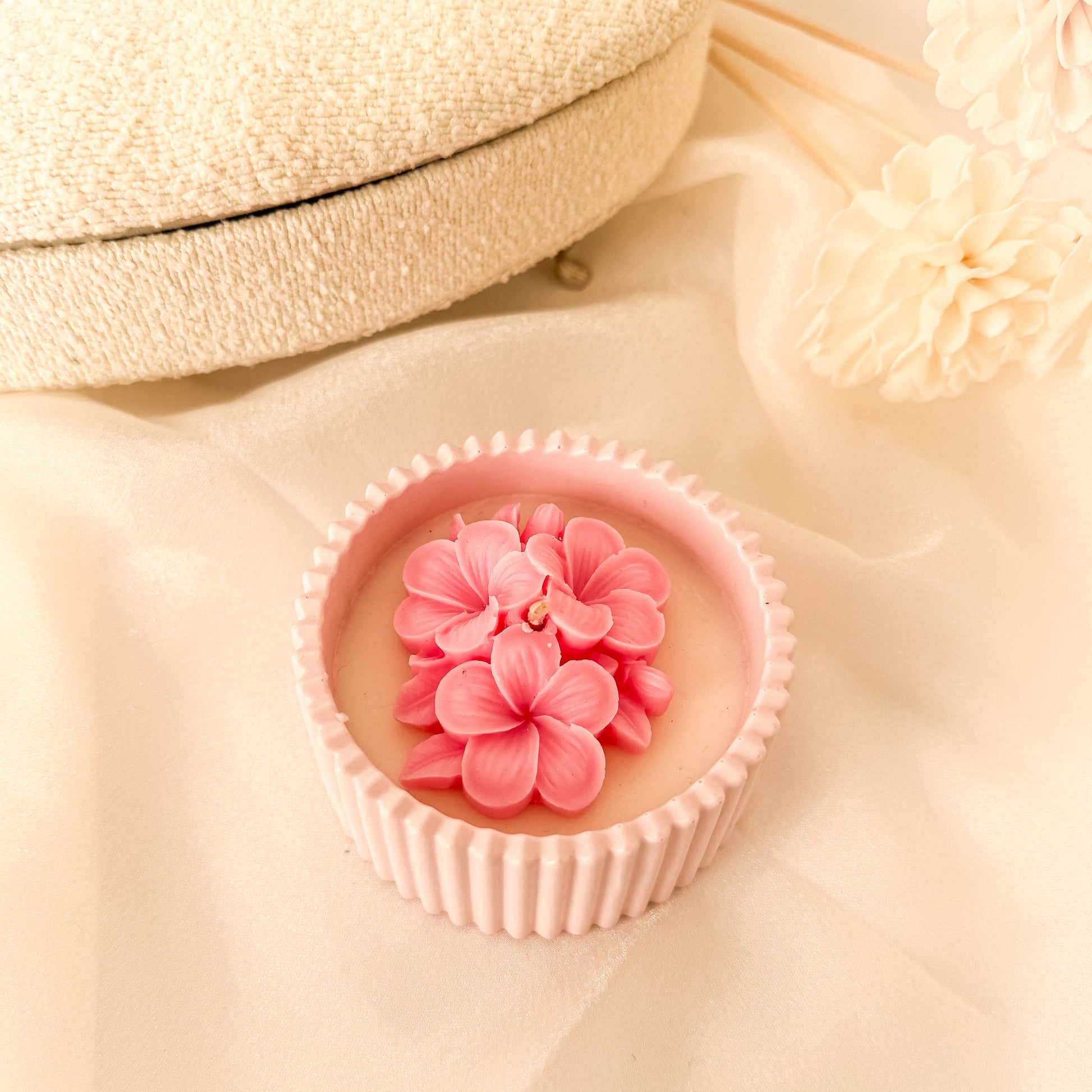 Hortênsia em Resina Ecológica | Vela Aromática