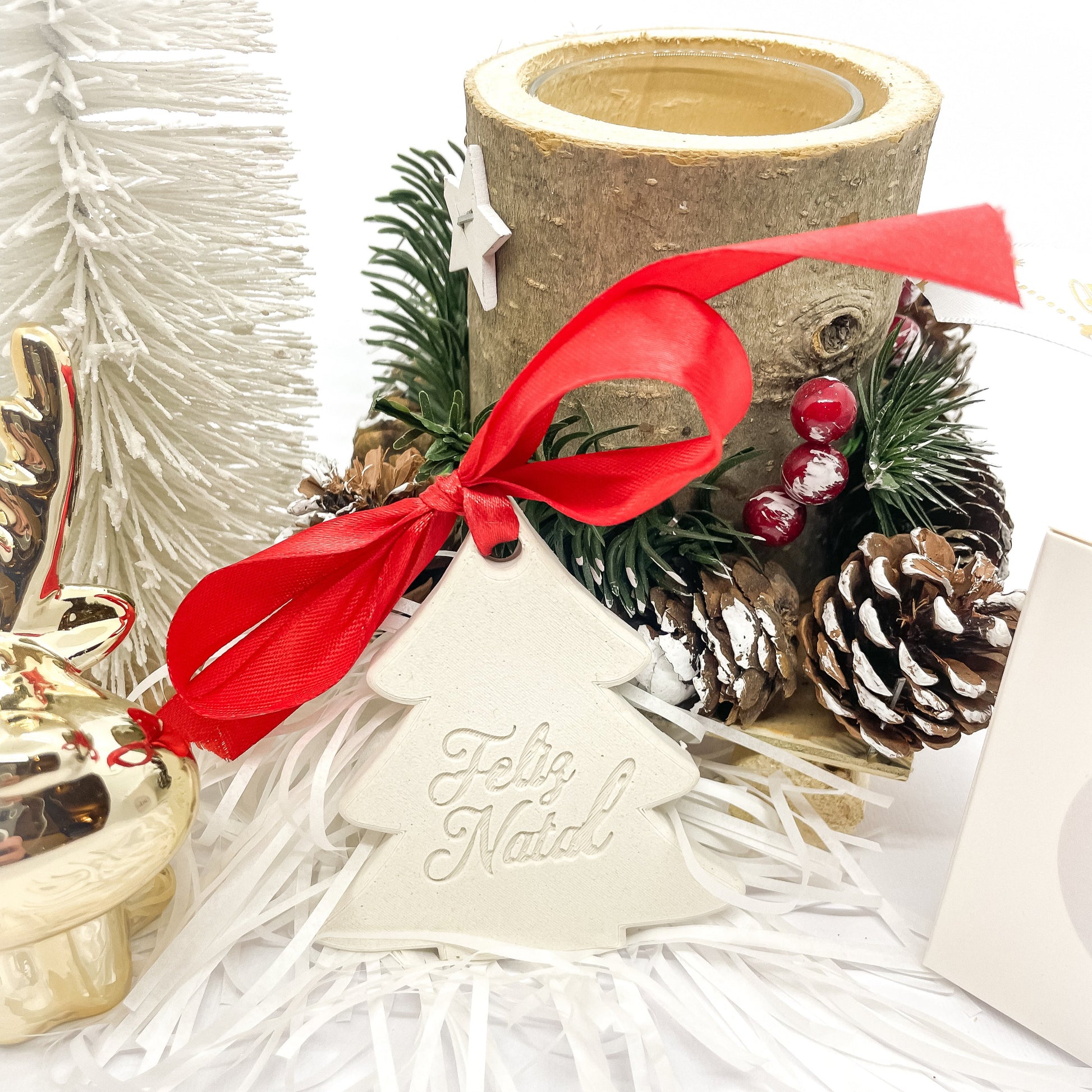 Árvore Feliz Natal | Cerâmica Perfumada
