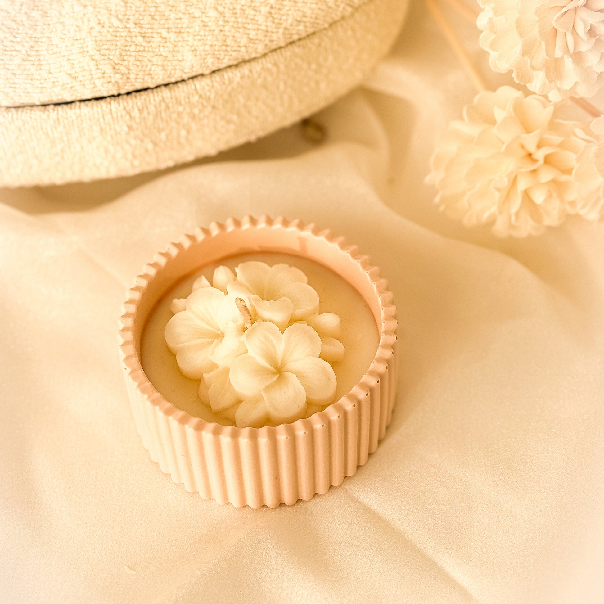 Hortênsia em Resina Ecológica | Vela Aromática