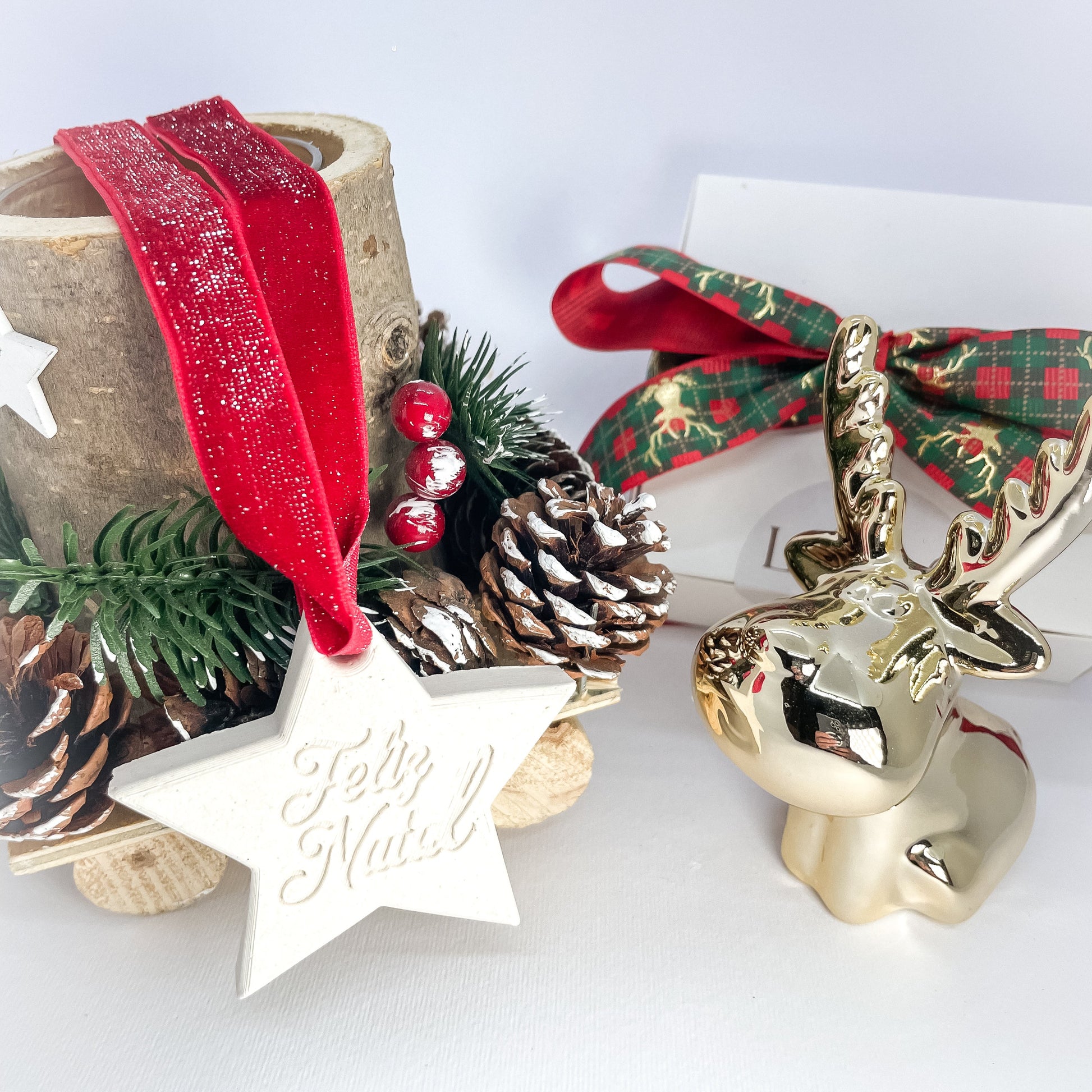 Estrela Feliz Natal | Cerâmica Perfumada