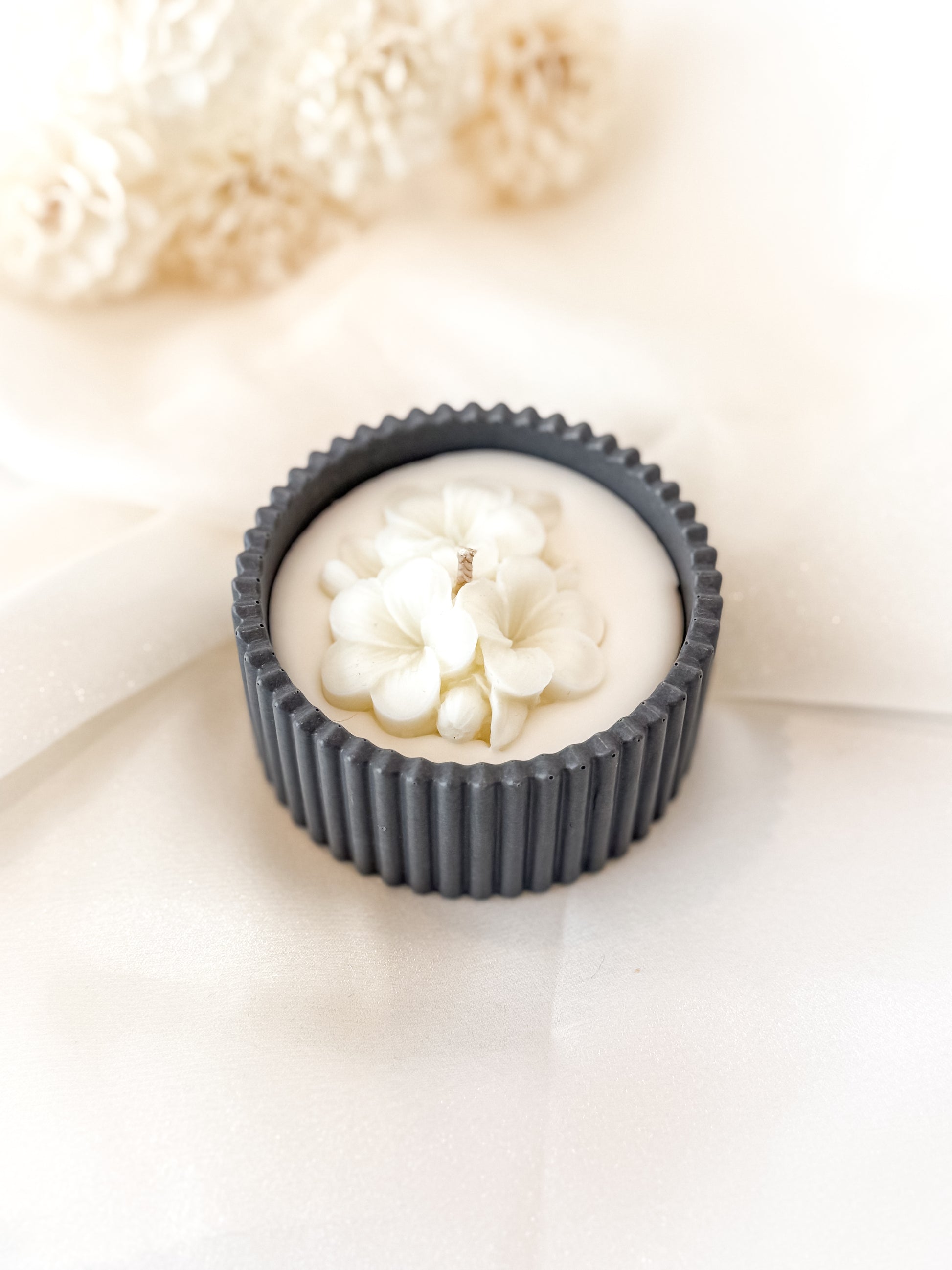 Hortênsia em Resina Ecológica | Vela Aromática