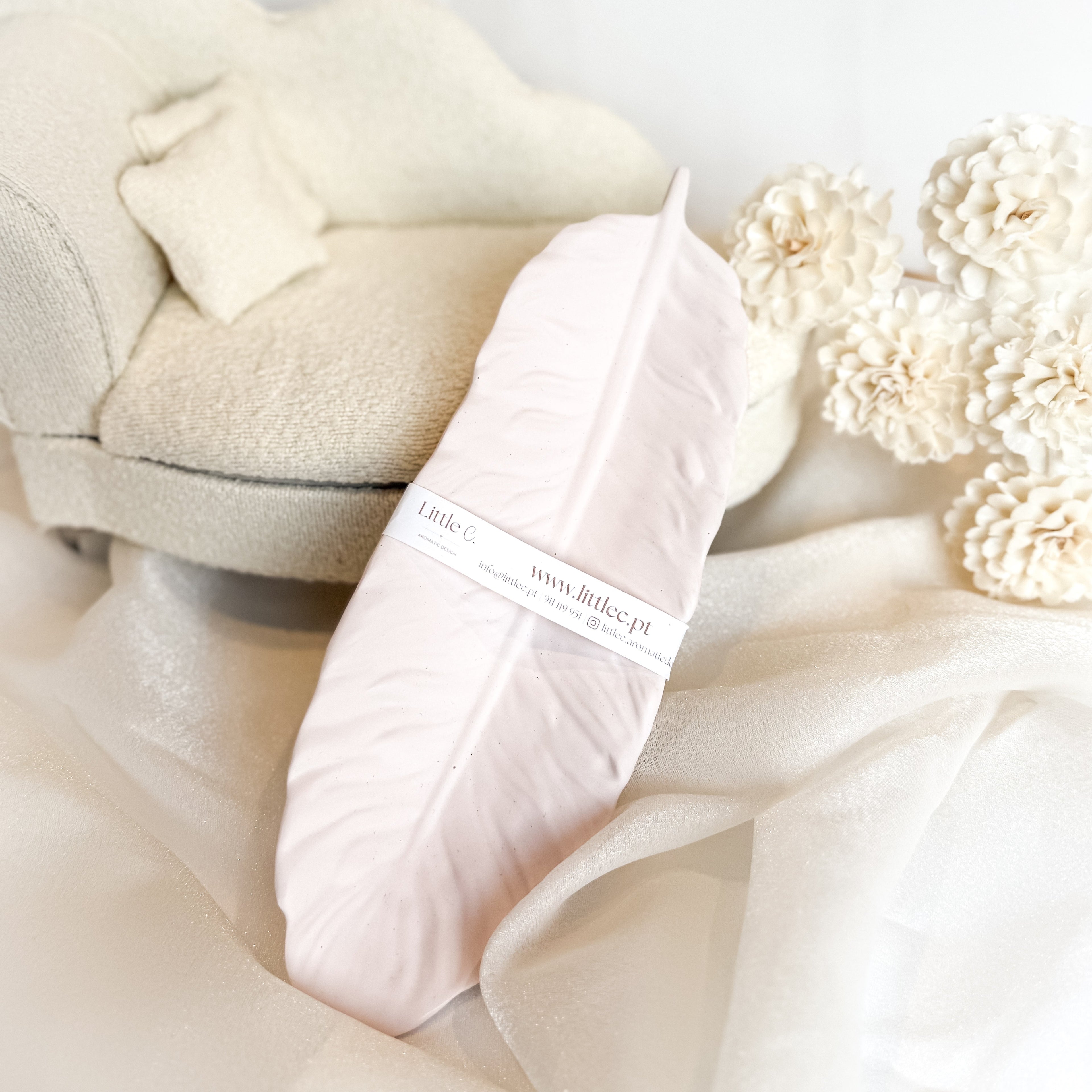 Prato Jóias Pena | Resina Ecológica