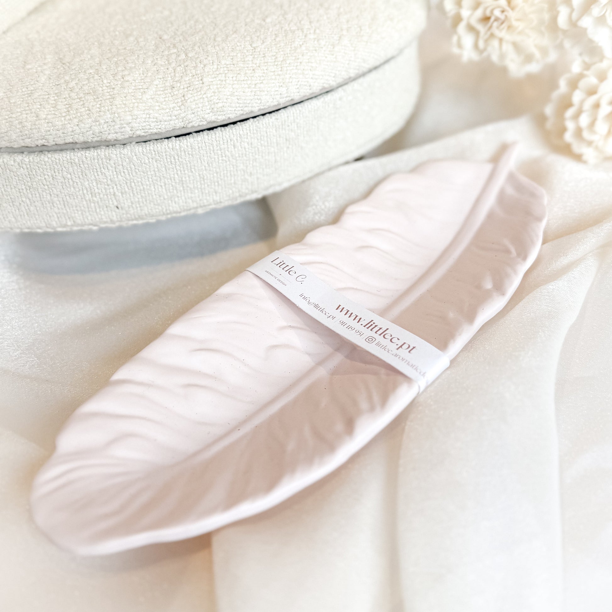 Prato Jóias Pena | Resina Ecológica