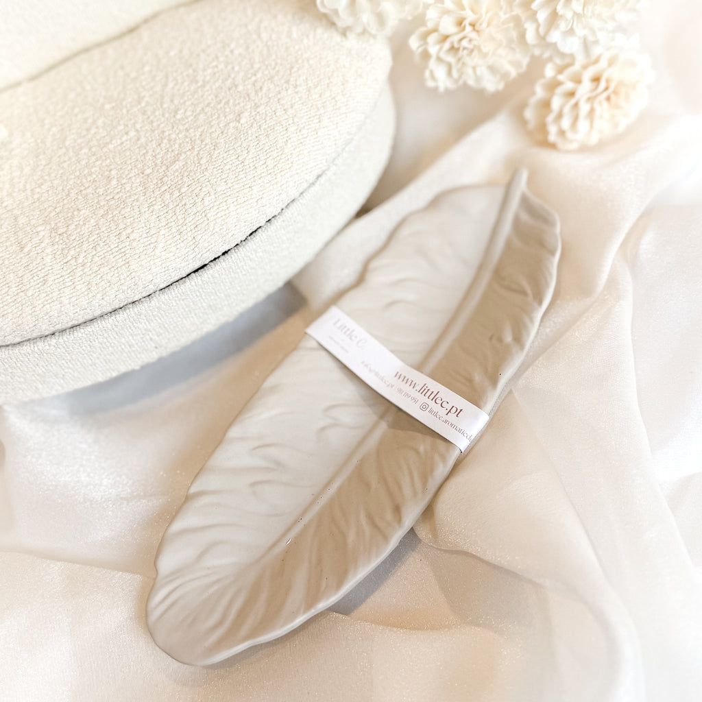 Prato Jóias Pena | Resina Ecológica