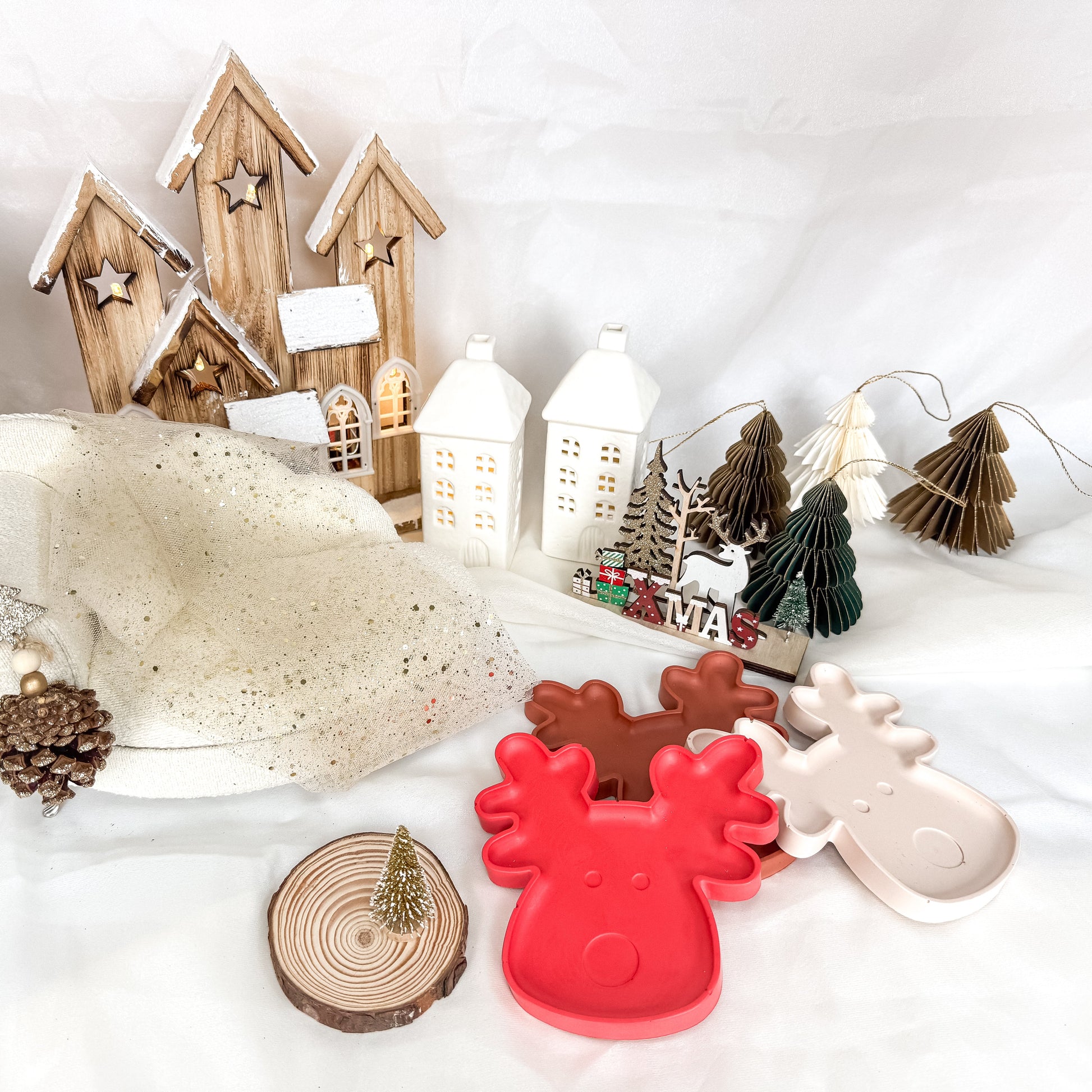 Rena Coleção Natal 2025 | Resina Ecológica