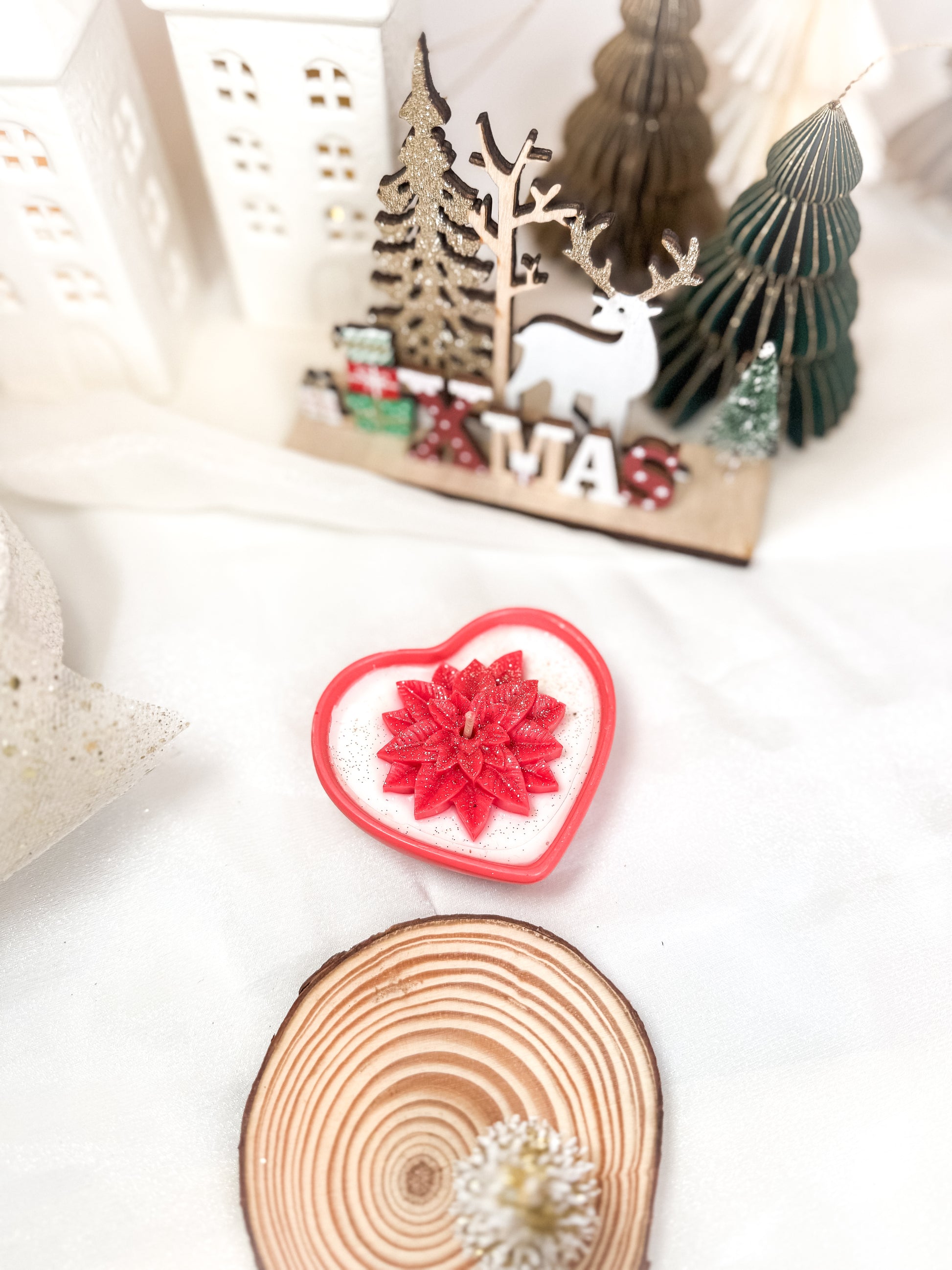 Coração de Natal 1 | Vela Aromática Edição 2025