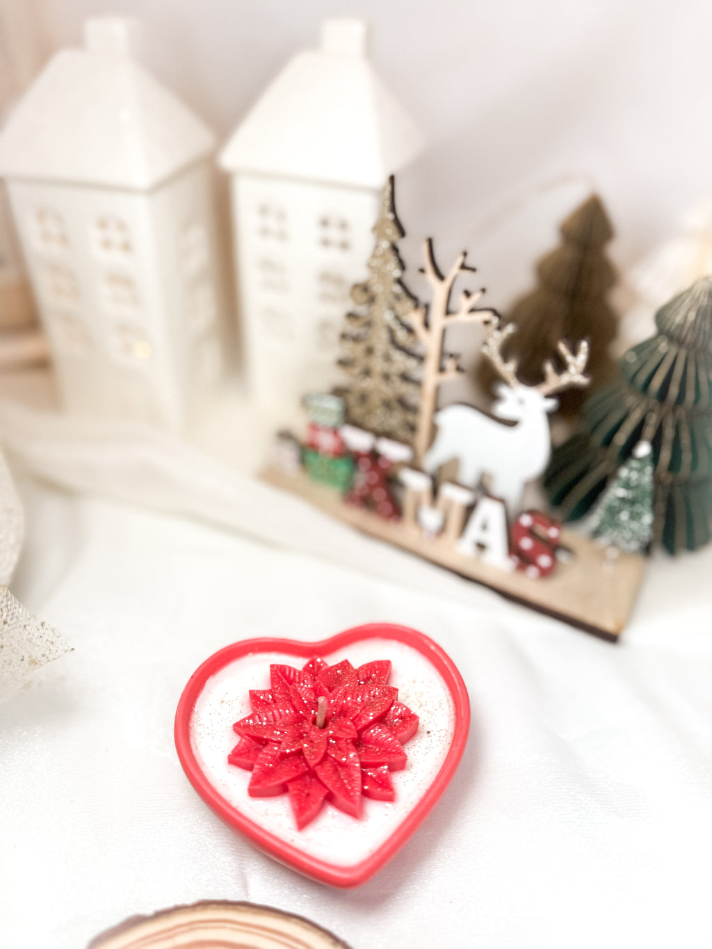 Coração de Natal 1 | Vela Aromática Edição 2025