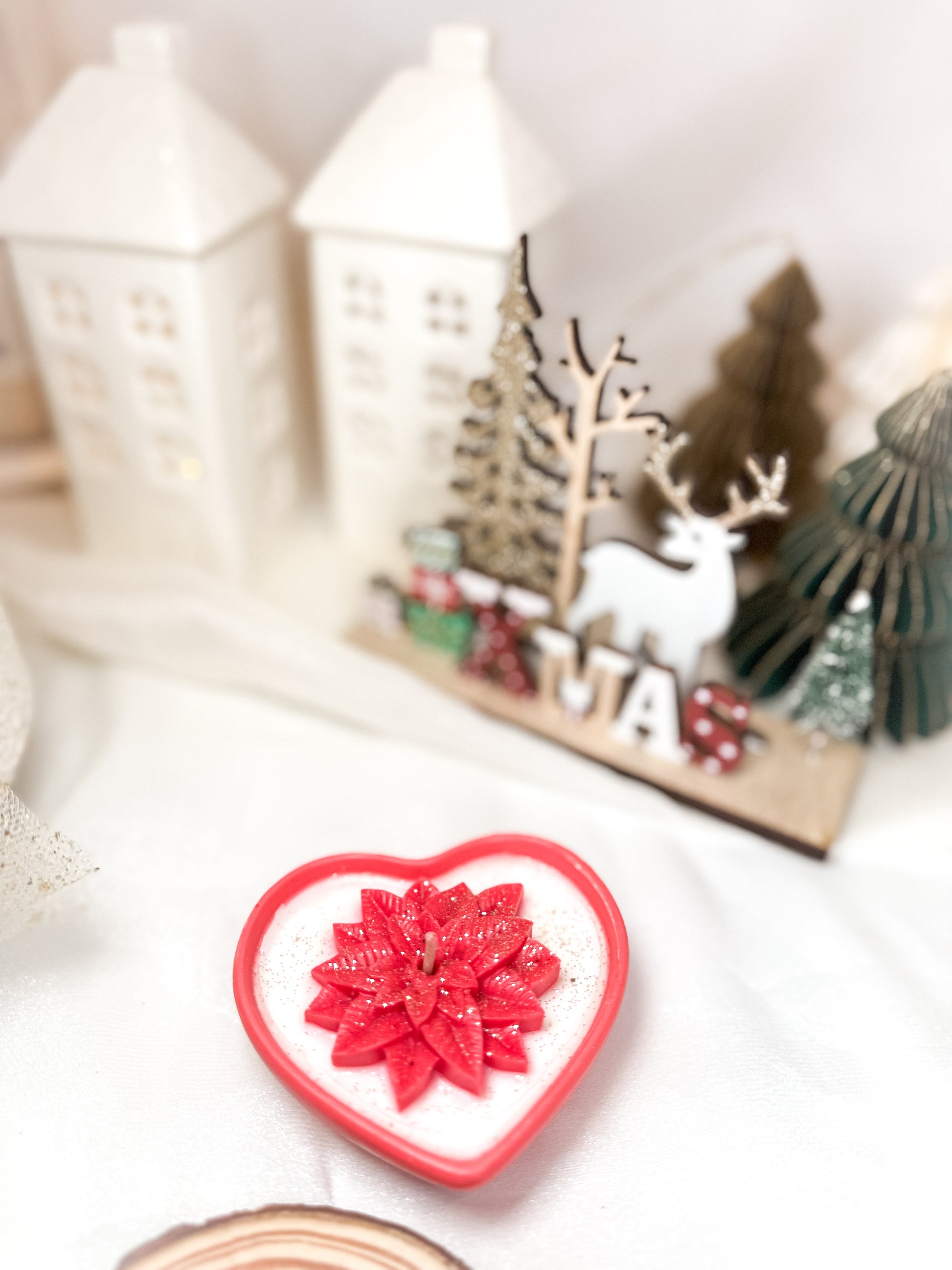 Coração de Natal 1 | Vela Aromática Edição 2025