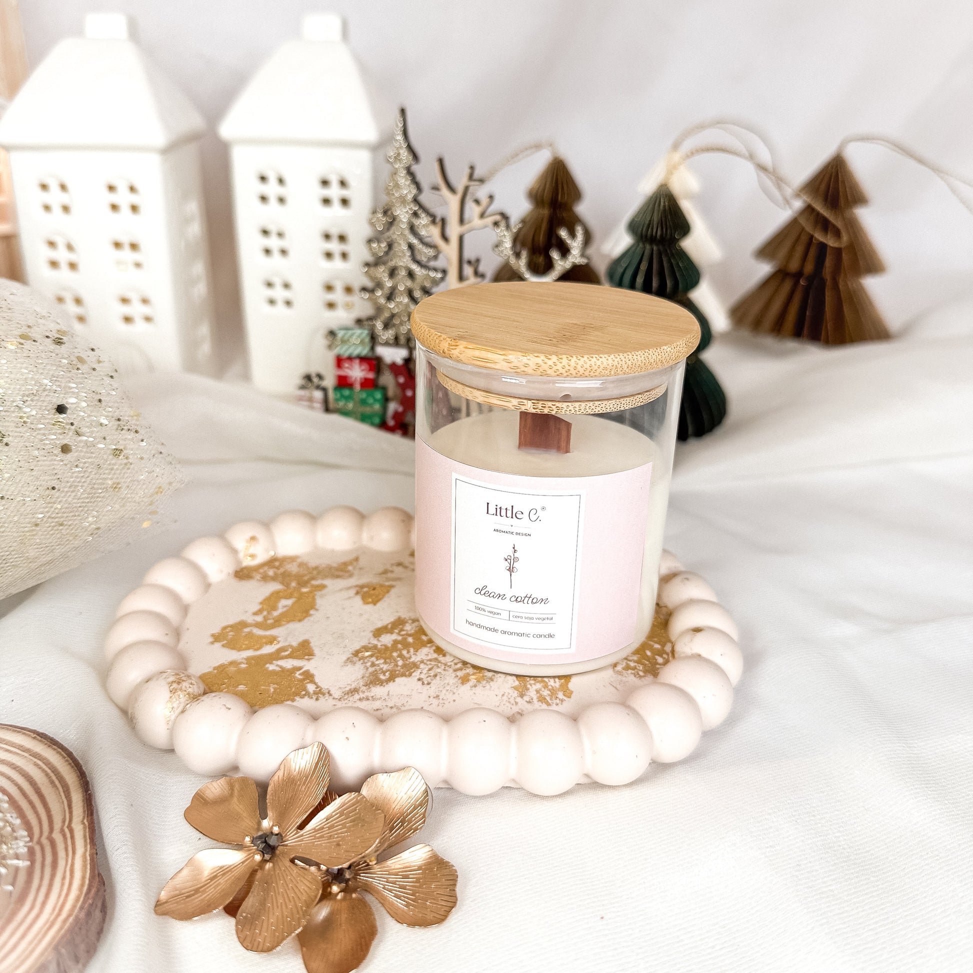 Prato Oval Coleção Natal 2025 | Resina Ecológica