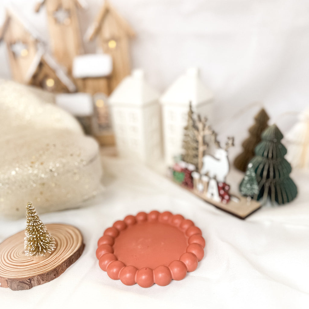 Prato Pequeno Coleção Natal 2025 | Resina Ecológica