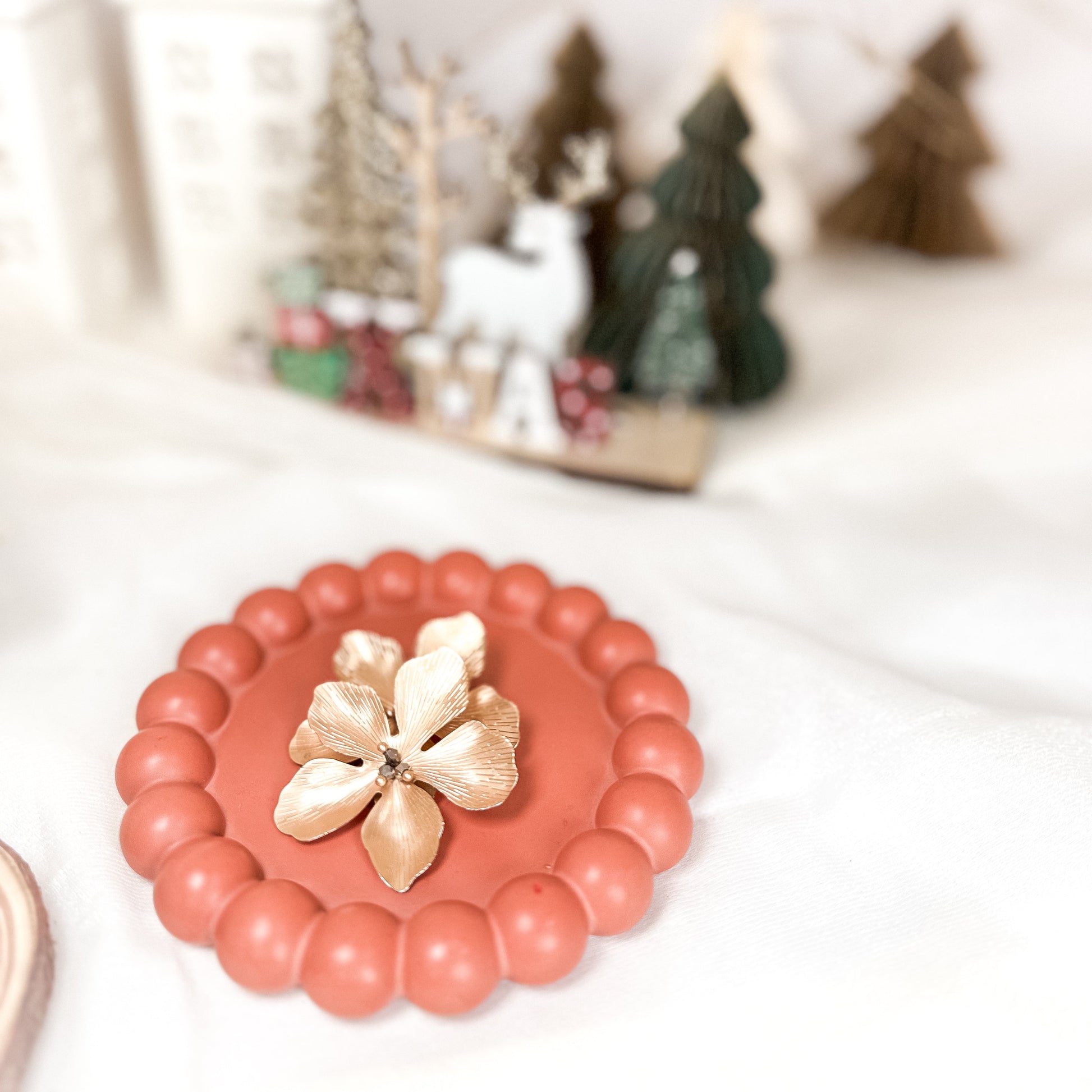 Prato Pequeno Coleção Natal 2025 | Resina Ecológica