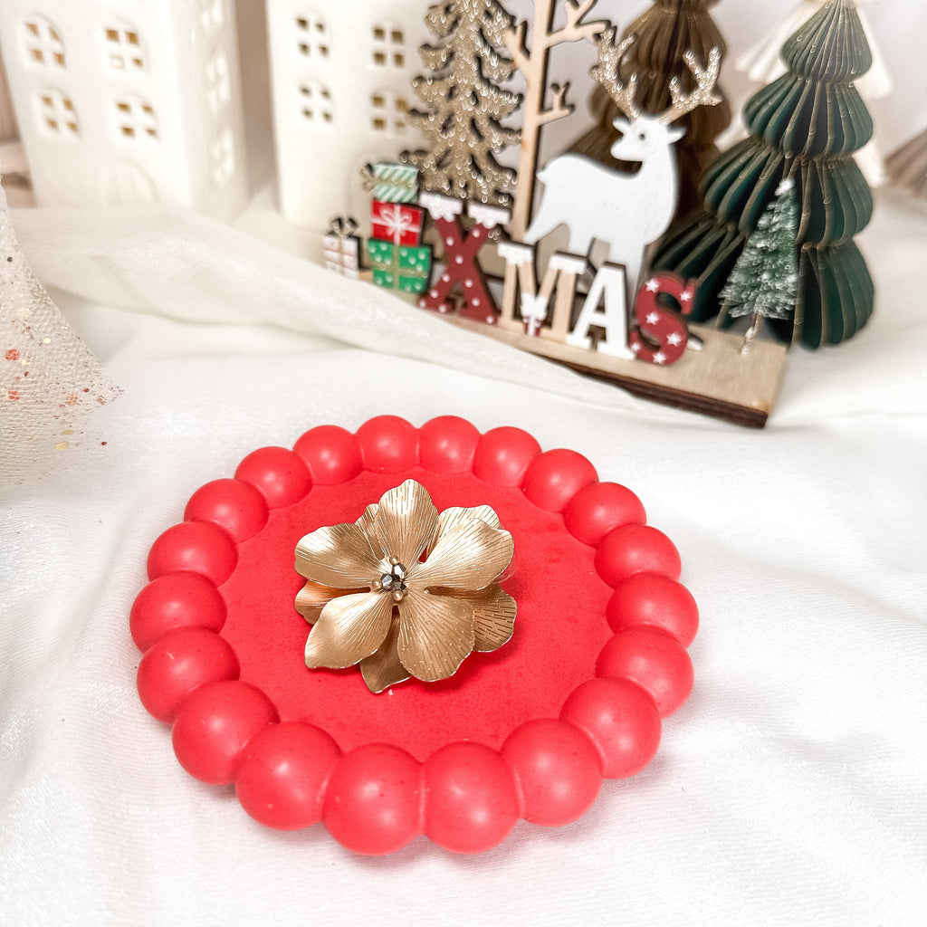 Prato Pequeno Coleção Natal 2025 | Resina Ecológica