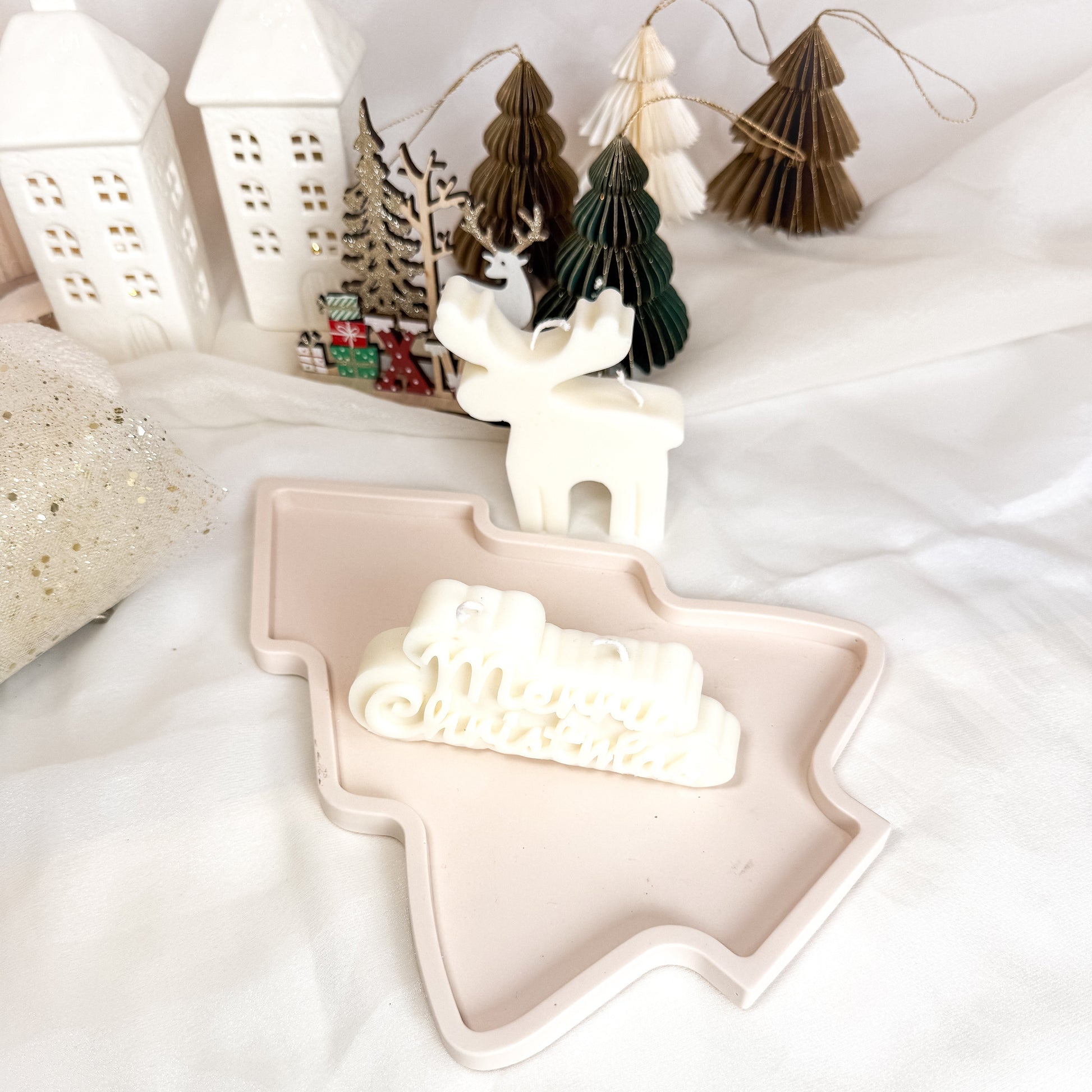 Prato Árvore de Natal Coleção Natal 2025 | Resina Ecológica