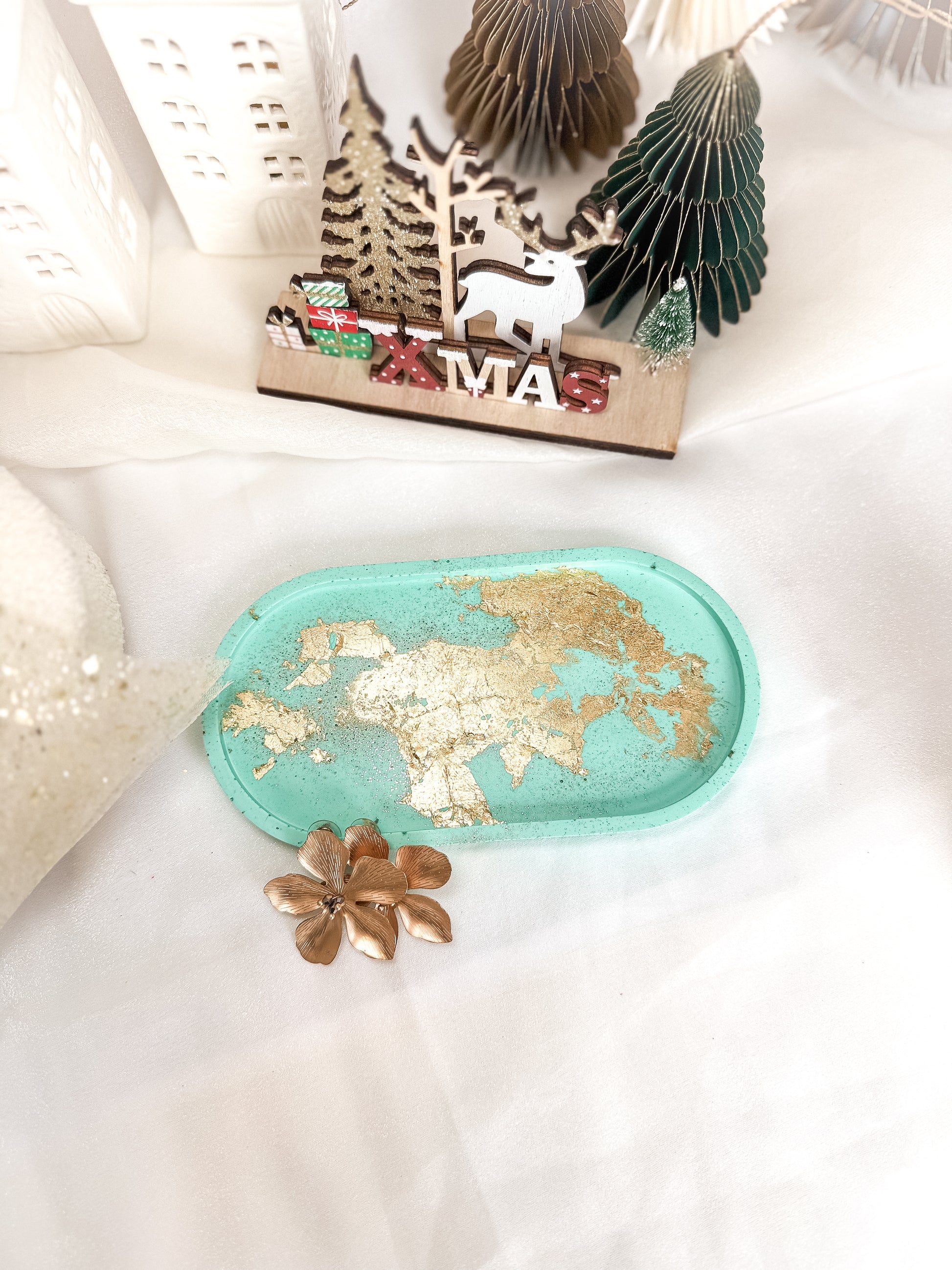 Box 4 Natal 2025  | 1 Vela de Cera de Soja + Prato