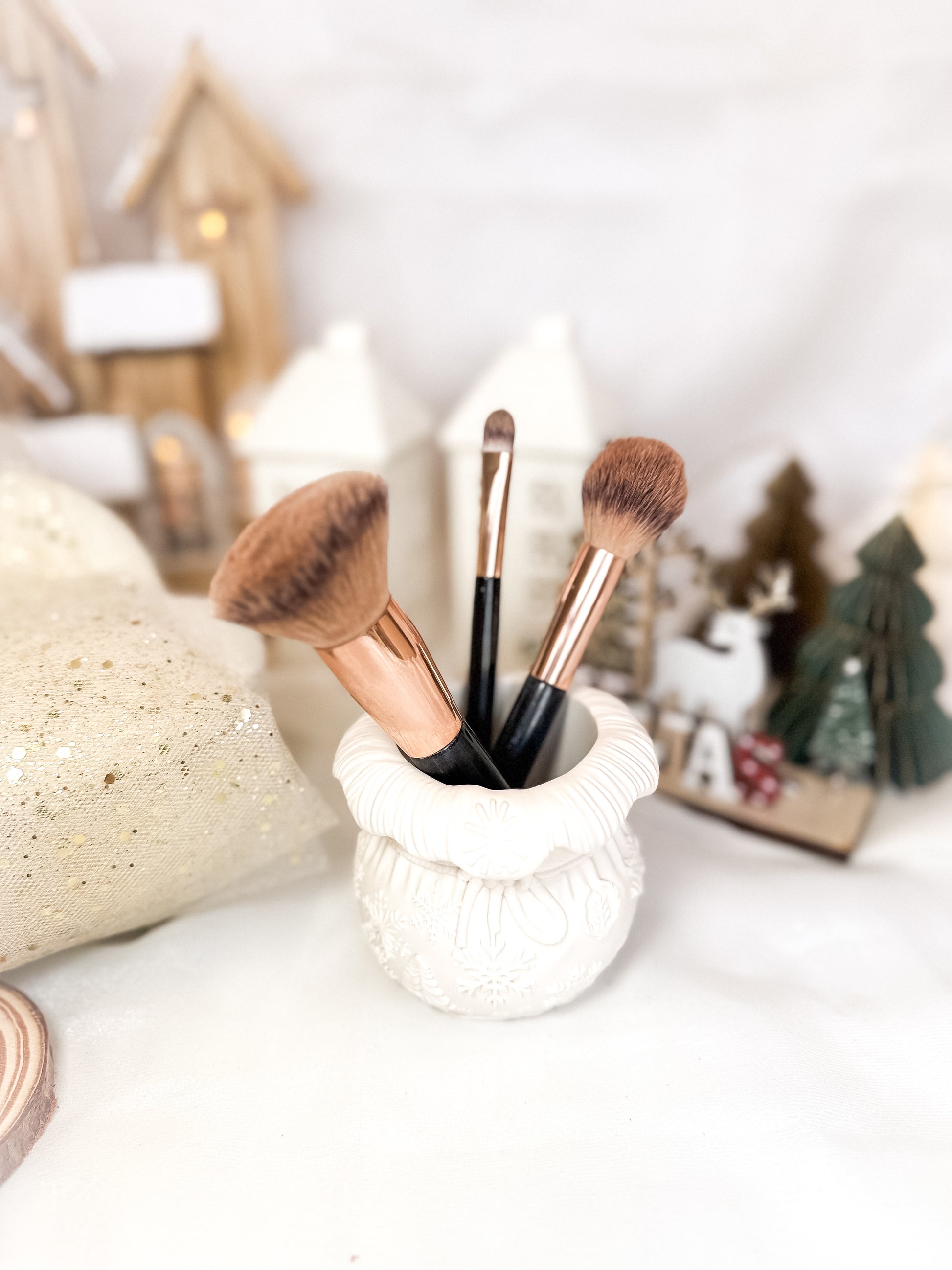 Copos Multiusos Coleção Natal 2025 | Resina Ecológica