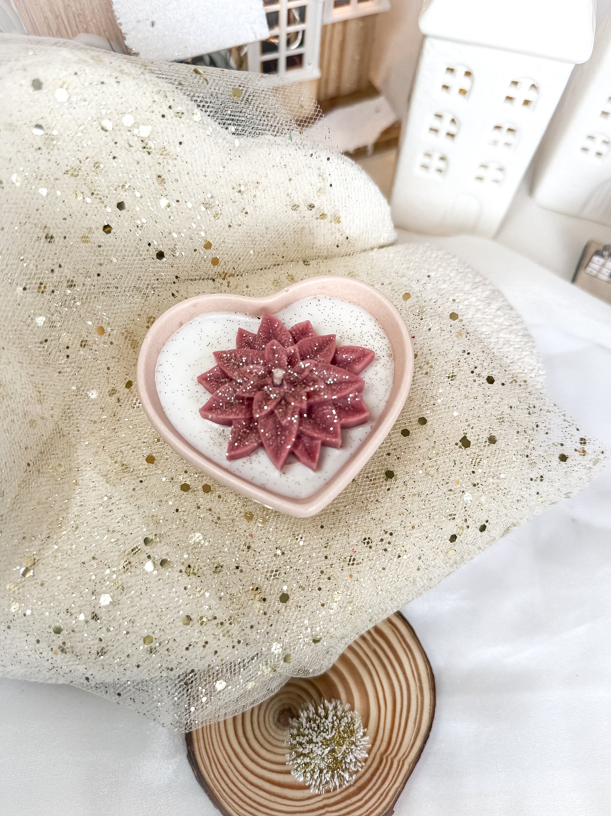 Coração de Natal 3 | Vela Aromática Edição 2025