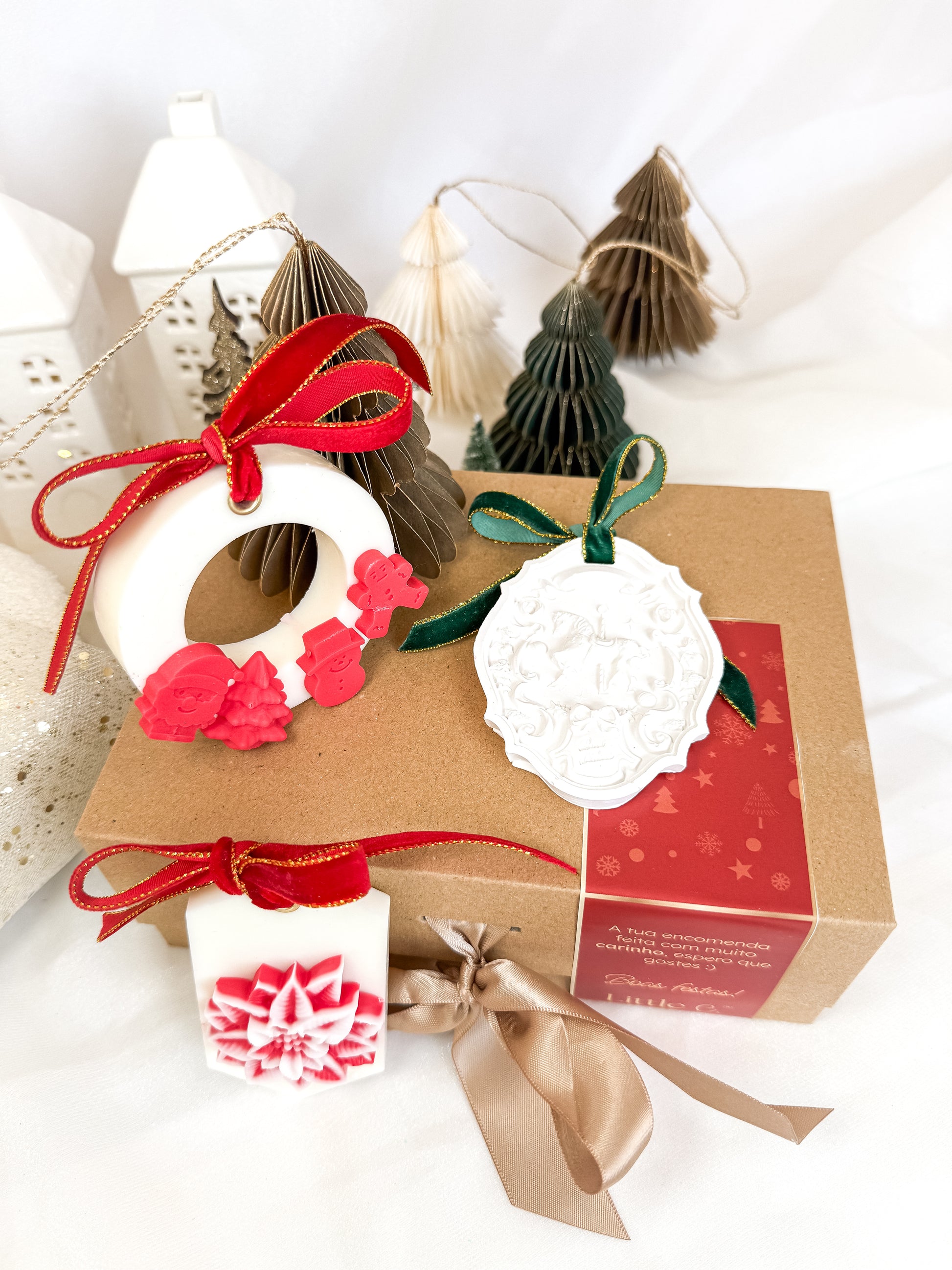 Box 1 Natal 2025  | Cera de Soja & Cerâmica Perfumada