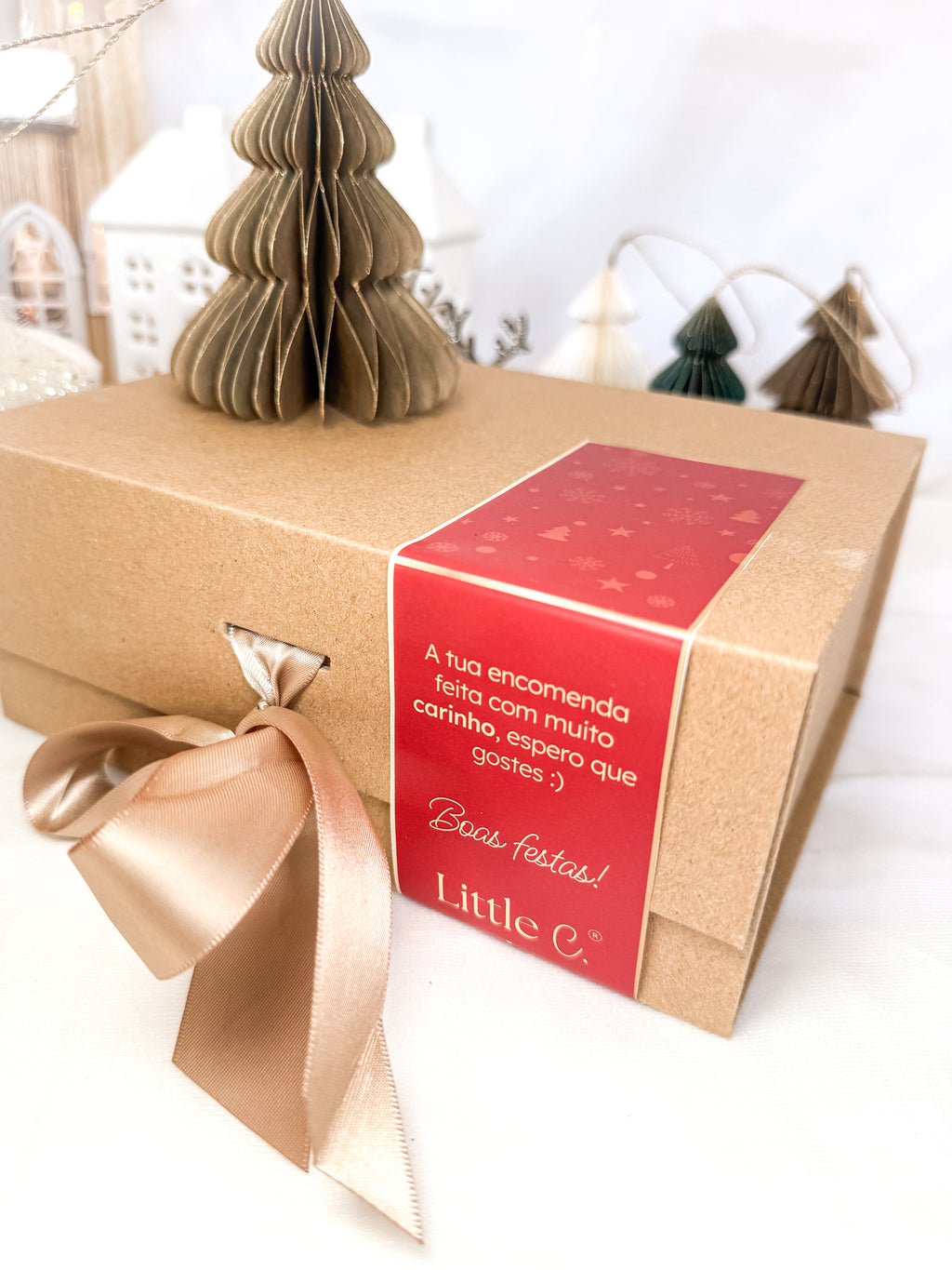 Box 5 Natal 2025  | 1 Vela de Cera de Soja + Prato + 1 Difusor