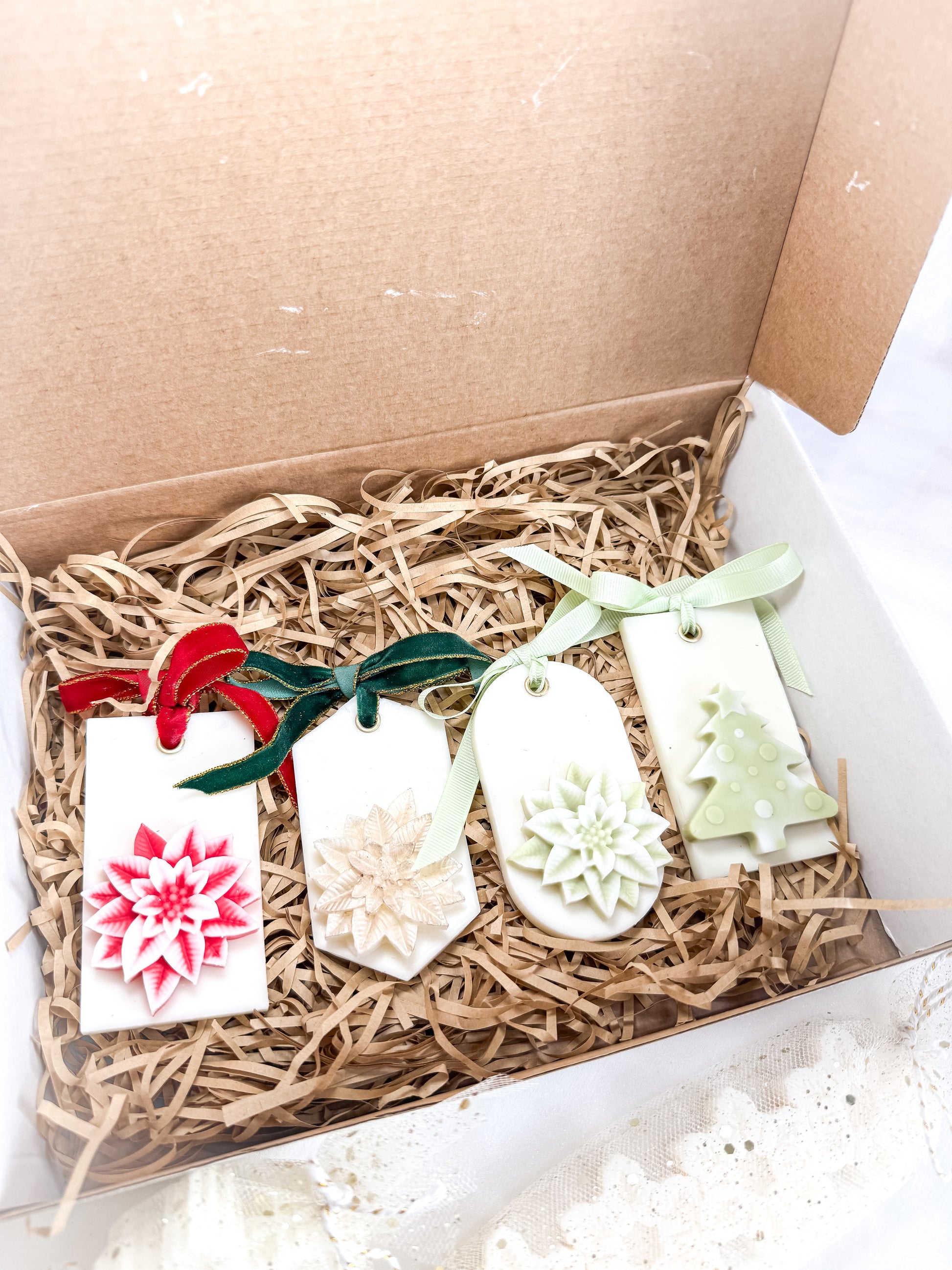 Box 2 Natal 2025  | 4 Ambientadores de Cera de Soja