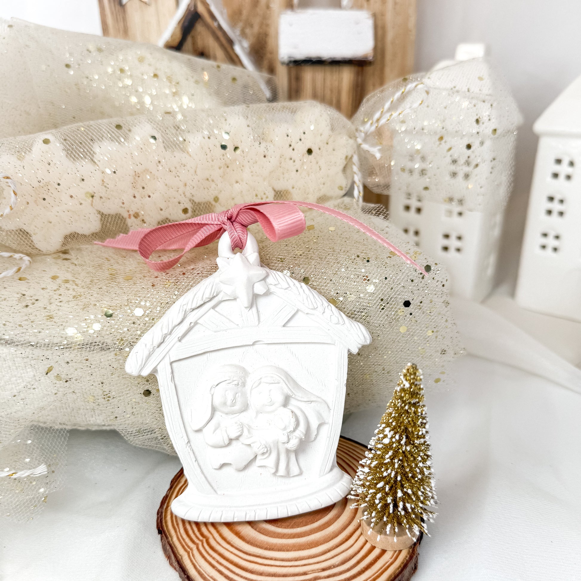 Sagrada Família Suspensa | Cerâmica Perfumada