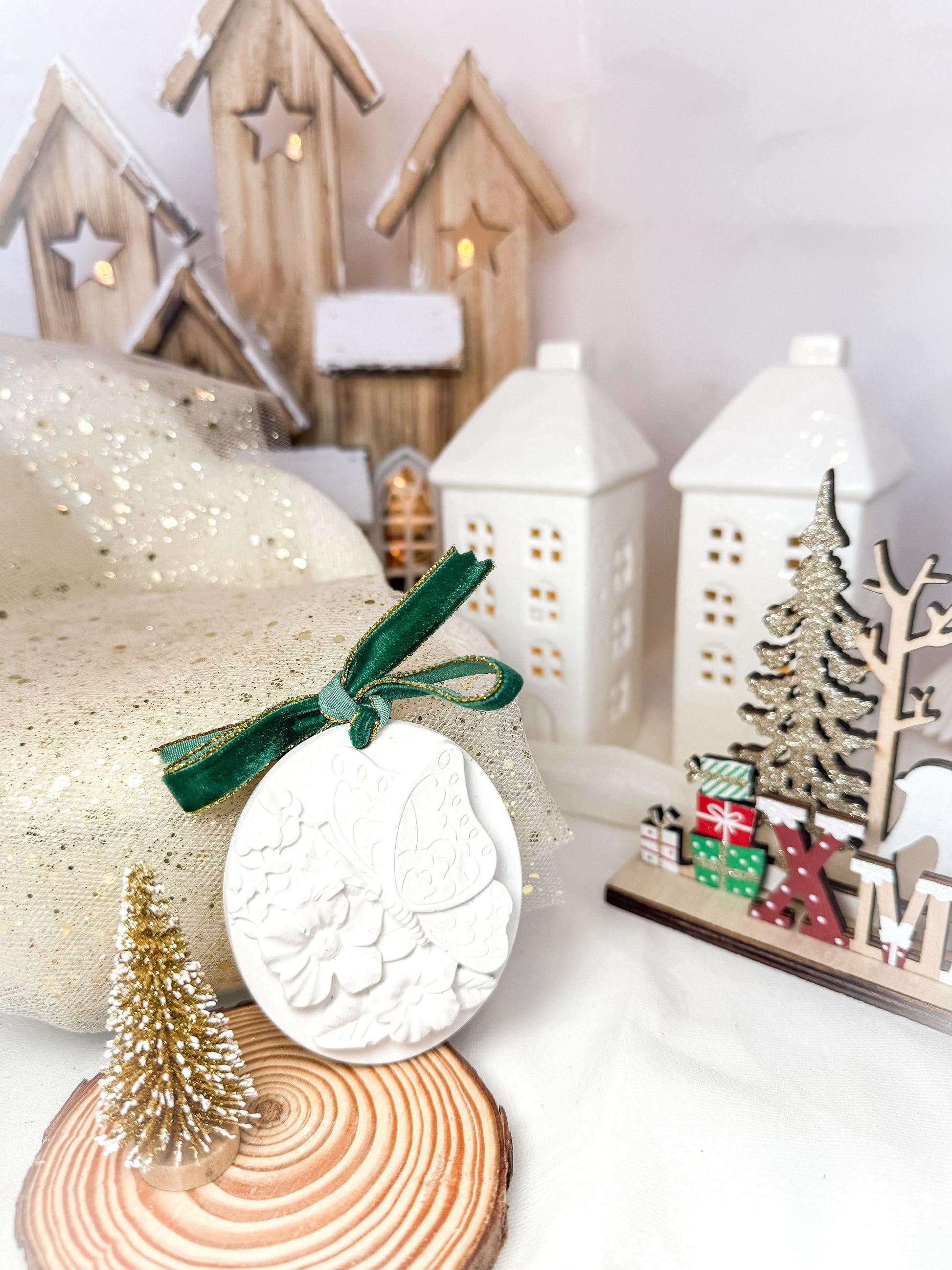 Borboleta Floral | Cerâmica Perfumada