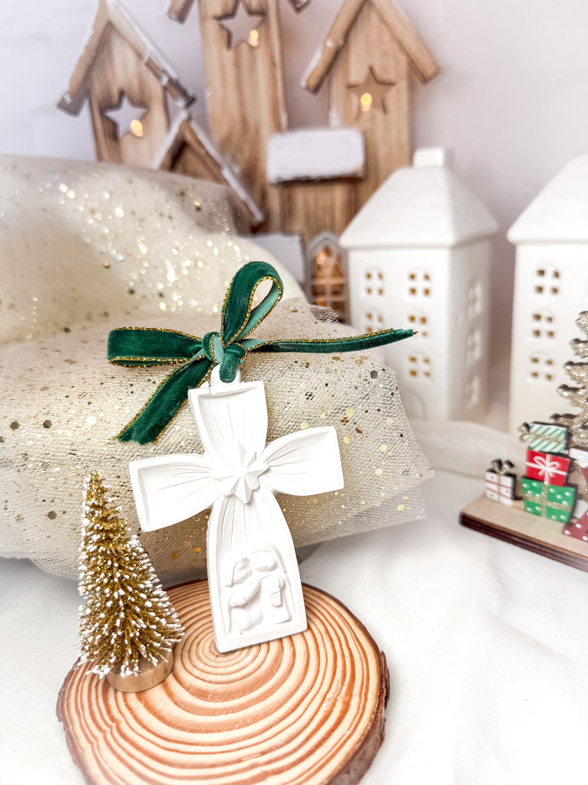 Cruz Sagrada Família | Cerâmica Perfumada