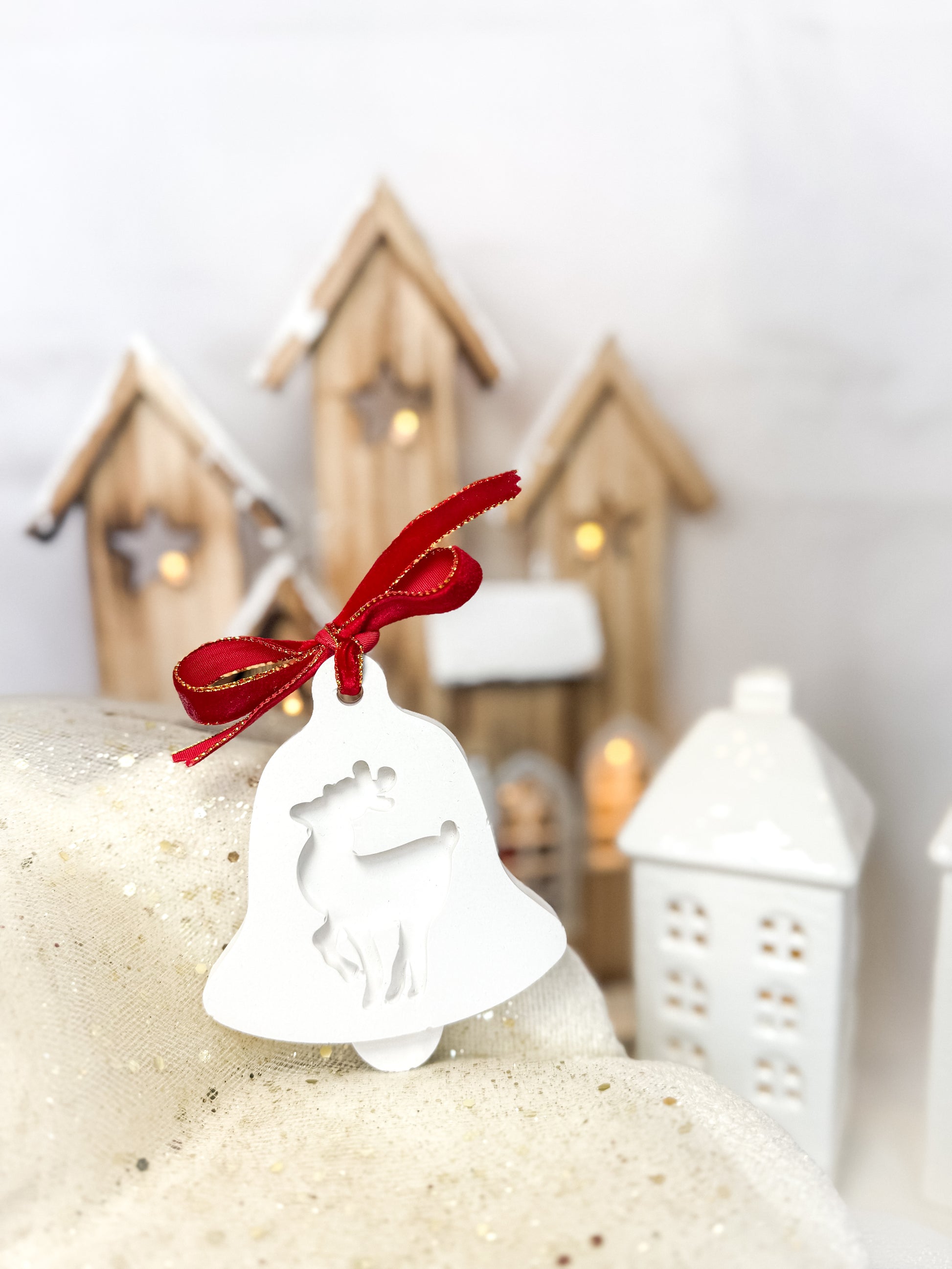 Sino de Natal Rena | Cerâmica Perfumada